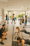 Groepslessen Functional Training Circuit en Core Stability